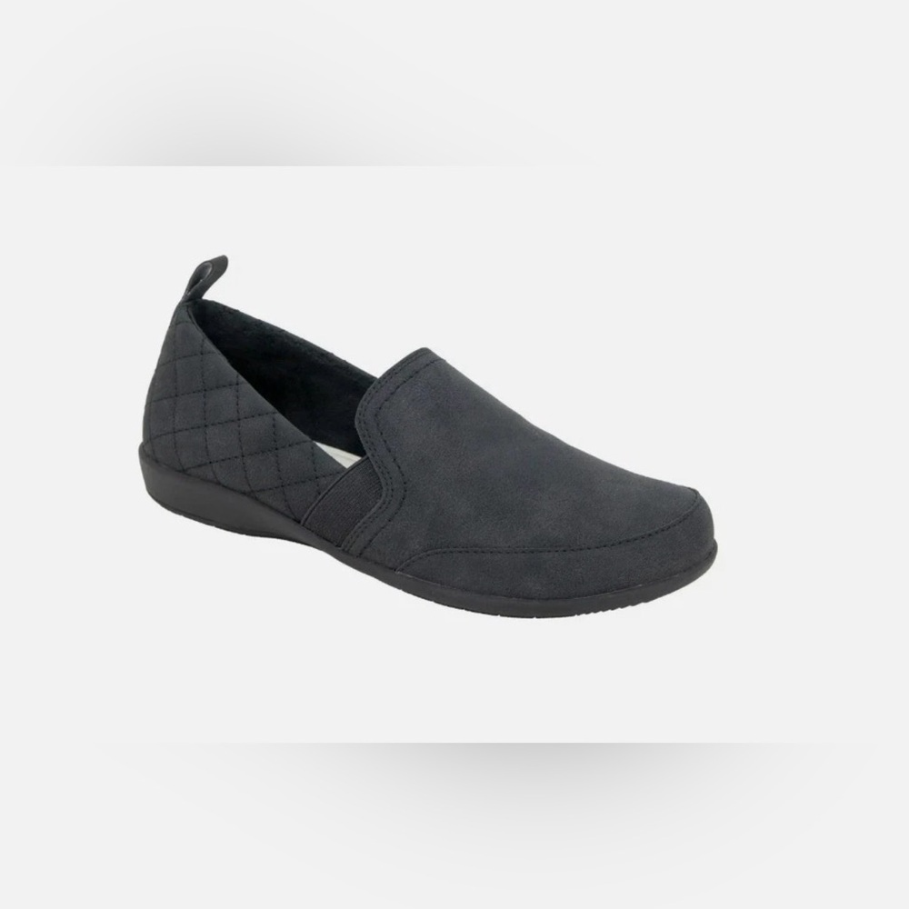 JSPORT Black Quilted Women's Loafers/Flats 7/9/10